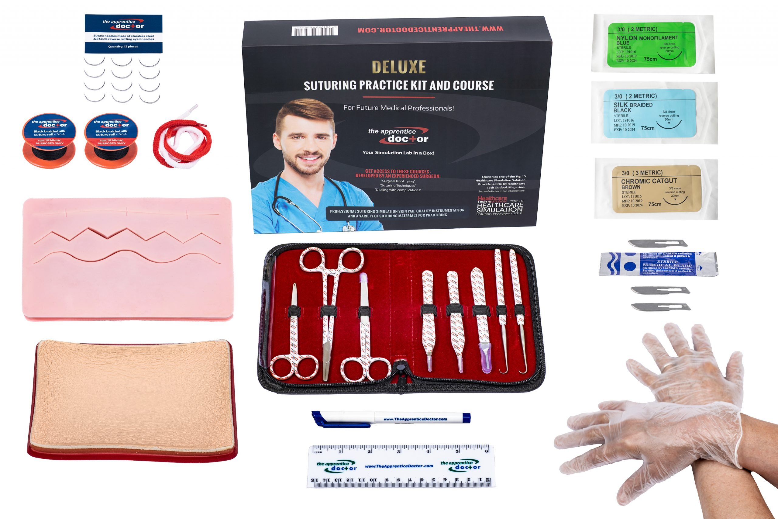 The Deluxe Suture Kit  The Apprentice Doctor - Apprentice Doctor